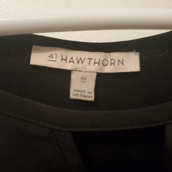 41 Hawthorn Black Floral Blouse - Picture 2 of 6